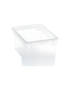 Caja multiusos light box transparente 6 l terry