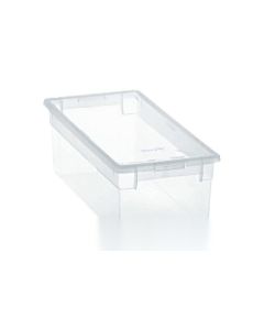 Caja multiusos light box transparente 7 l terry