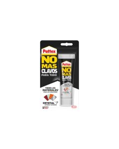 Adhesivo montaje no mas clavos cristal 90 gr pattex