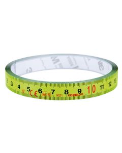 Cinta metrica acero adhesiva alta visibilidad 03mx13mm komelon