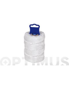 Hilo replanteo polipropileno trenzado ø 1,8 mm 100 mt blanco rombull