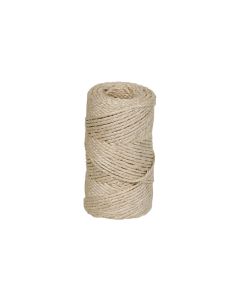 Hilo sisal torcido 3/4 a 2 cabos ø 3 mm 400 grs rombull