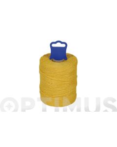 Hilo replanteo polipropileno trenzado ø 1,8 mm 100 mt amarillo rombull