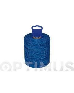 Hilo replanteo polipropileno trenzado ø 1,8 mm 100 mt azul rombull