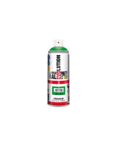 Pintura spray acrilica evolution brillo 520 cc ral 6018 verde amarillento pintyplus