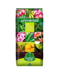 Substrato universal con perlita 40 l jardinero verde