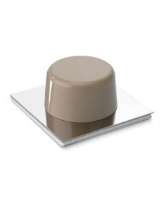 Tope puerta adhesivo beige 2 unidades inofix