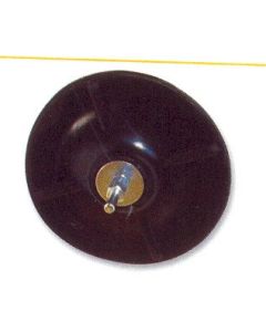 Plato soporte 125x6 mm goma 6633800 pg maxi