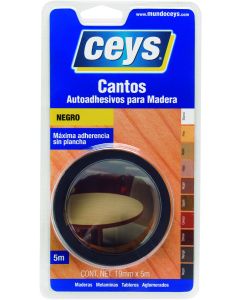 Canto carpinteria madera negro ceys