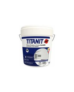 Pintura plastica mate interior 750 ml blanco titanit titan 029190034 18018