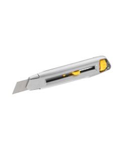 Cutter profesional placa yeso 18x165mm stanley interlock ma rueda bloqueo 0-10-018