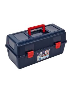 Caja herramientas bandeja y estuche 400x206x188mm polipropileno azul nº25 tayg
