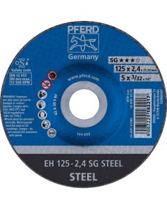 Disco corte metal 125x2,4 mm eh pferd