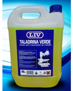 Taladrina refrigerante lubricante verde liv 5 lt
