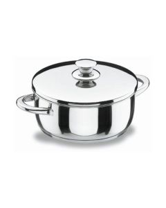 Cacerola cocina con tapa fondo difusor 16cm acero inox vitrocor lacor