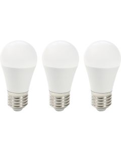 Bombilla iumin globo led 3 unid g45 e27 7w 800lm 3000k