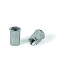 Tuerca lisa baja acero a3k bralo m4 75 uds