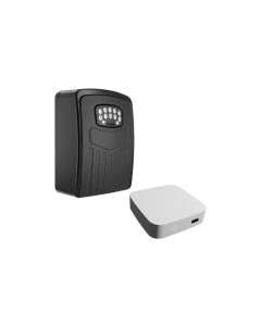 Caja de llaves inalámbrica exterior bluetooth + ga guardallaves smart wi-fi. app muvit io home (compa