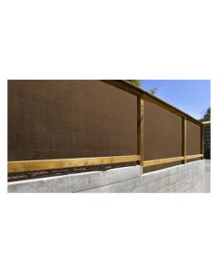 Malla ocultacion sombreo premium 1,5 x 50 m marron fun&go