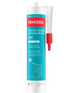 Silicona acetica s-11 penosil 300 ml blanco