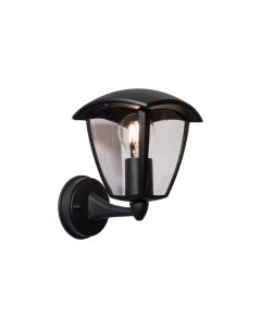 Aplique exterior ip44 durham 1xe27 negro ascenden ip54 cristalrecord