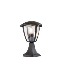 Sobremuro exterior ip44 durham 1xe27 negro sobremuro exterior ip44 durham 1xe27 negro alumini cristalrecord