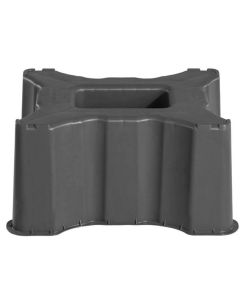 Base deposito rectangular grafito graf 300 l