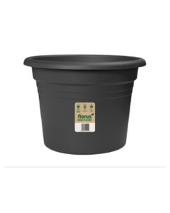 Maceta redonda mediterranea florus ø 25 cm antracita