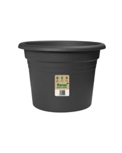 Maceta redonda mediterranea florus ø40 cm antracita