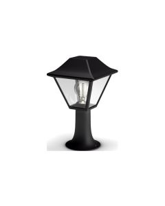Sobremuro alpenglow negro ip 44 sin bombilla philips