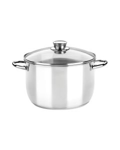 Olla con tapa cristal optima 18 cm monix