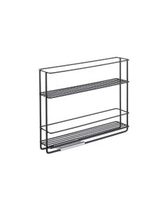 Especiero deslizante in&out lava color negro metaltex