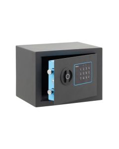 Caja fuerte blue sobreponer grafito cod. electrónico y pomo 230x170x170mm arregui