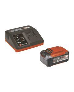 Kit cargador power-x 18v -4 + bateria respuesto 5, einhell
