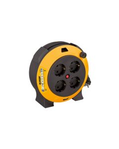 Enrollacable cassete domest h05vv-f 1.5mm2 4 t sch 5mt 16a 230w ironside