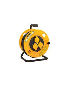 Enrollacable h07rn-f 2,5mm2 3 tomas schuko 25mt 16a 230w ip55 ironside