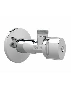 Valvula escuadra a-80 larga antical metalico 1/2 x 3/8 arco