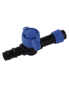 Valvula corte para tubo y cinta plana ø 16 mm