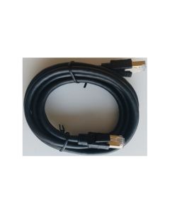 Cable ethernet rj45 cat-8 2m negro axil