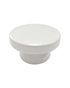 Pomo mueble haya-blanco 38x22mm rei