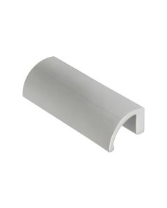 Tirador mueble aluminio 110x30x30mm blanco rei