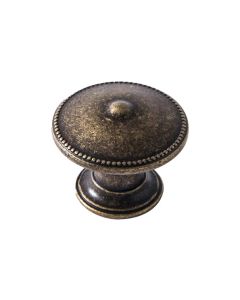 Pomo mueble zamak 30x24mm rei