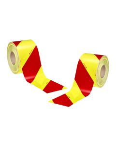 Lamina retrorreflectante 1 set 2 rollos (izq. y drcha) clase ra3 dg3 amarillo limon fluor/rojo