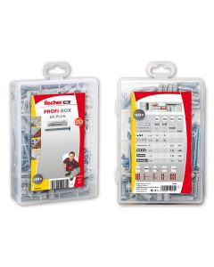 Taco sxplus profi-box brico +tornillos 6/8 100 uds fischer