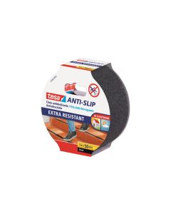 Cinta antideslizante anti-slip extra resistente 5 m x 50 mm negro tesa tape