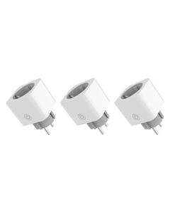 Pack de 3 enchufes wifi inteligentes con medidor de consumo energeeks
