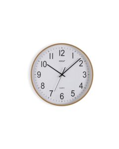 Reloj pared redondo ø 40 cm madera clara versa