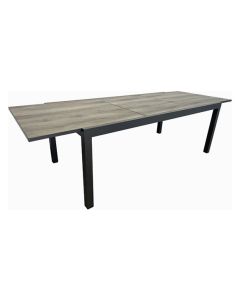 Mesa rectangular extensible aluminio pspc 200-270 x 100 cm import