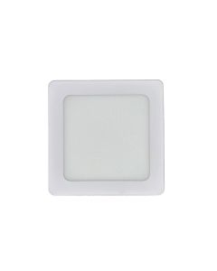 Downlight led empotrar cuadrado blanco kone 17cm 12w 1200lm 6000k cristalrecord