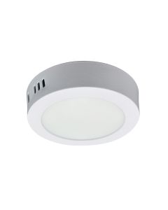 Downlight led superficie redondo blanco kone 10,6cm 6w 600lm 4000k cristalrecord